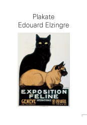 Plakate von Edouard Elzingre